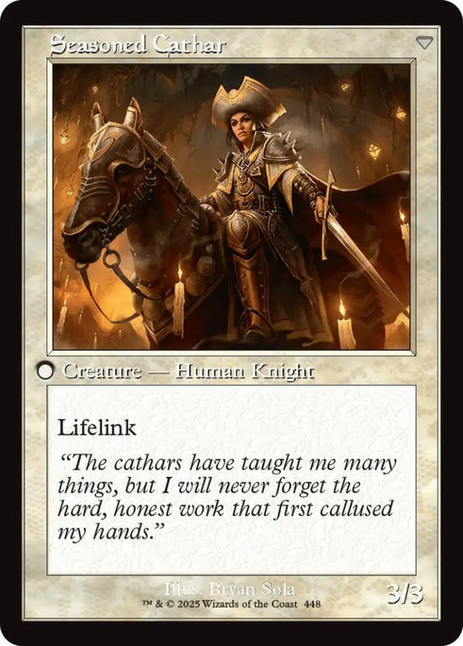 Ambitious Farmhand // Seasoned Cathar (Retro Frame) [Innistrad Remastered] - MTG Single