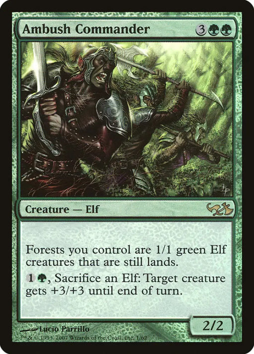 Ambush Commander [Duel Decks: Elves vs. Goblins] - MTG Single