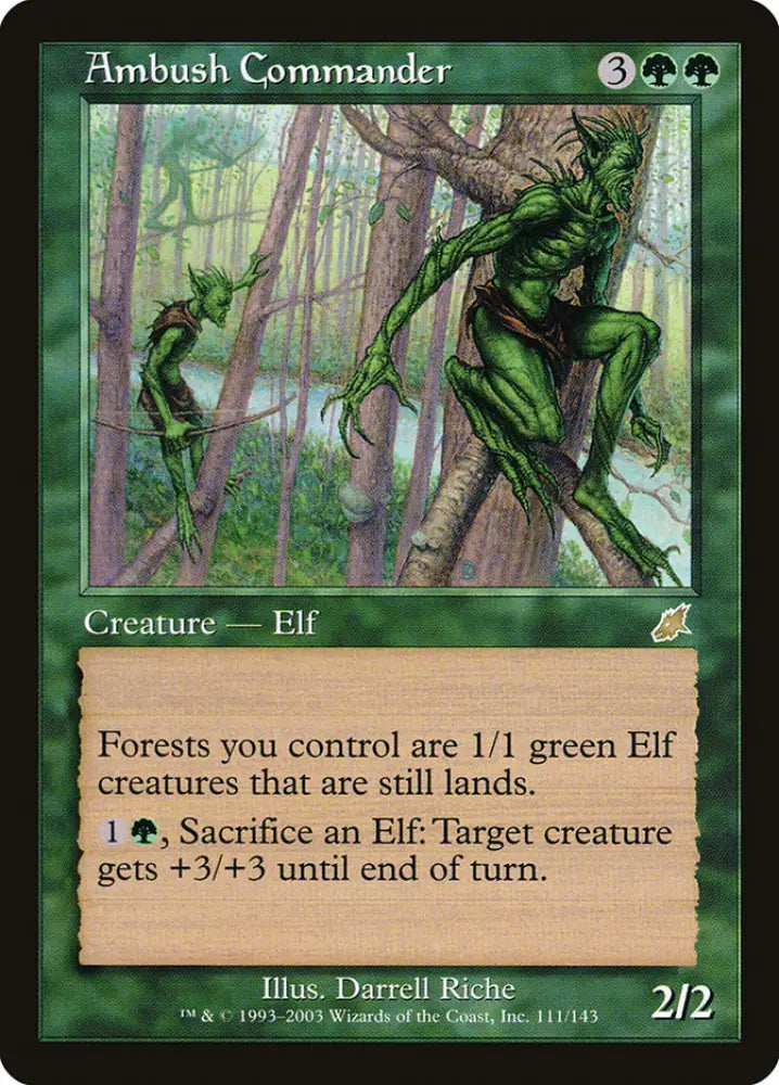 Ambush Commander [Scourge] - MTG Single