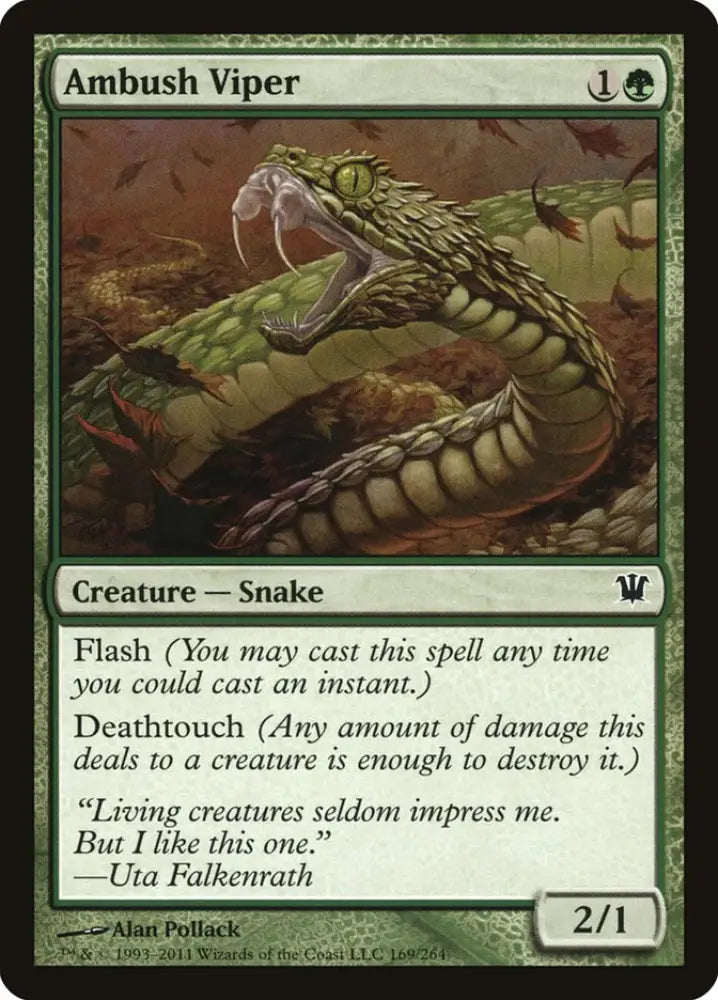 Ambush Viper [Innistrad] - MTG Single