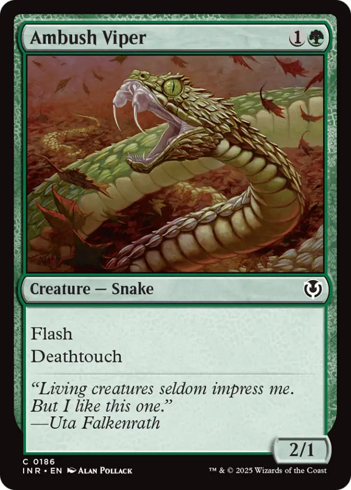Ambush Viper [Innistrad Remastered] - MTG Single