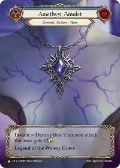 Amethyst Amulet (Treasure) (SEA189) [High Seas]