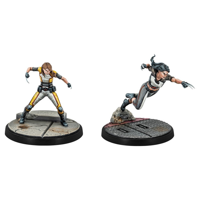 Marvel Crisis Protocol Miniatures Game X-23 & Honey Badger