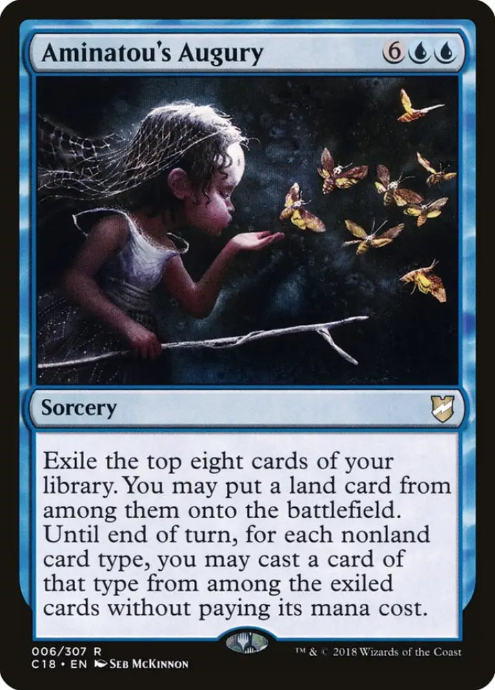 Aminatou’s Augury [Commander 2018] - MTG Single