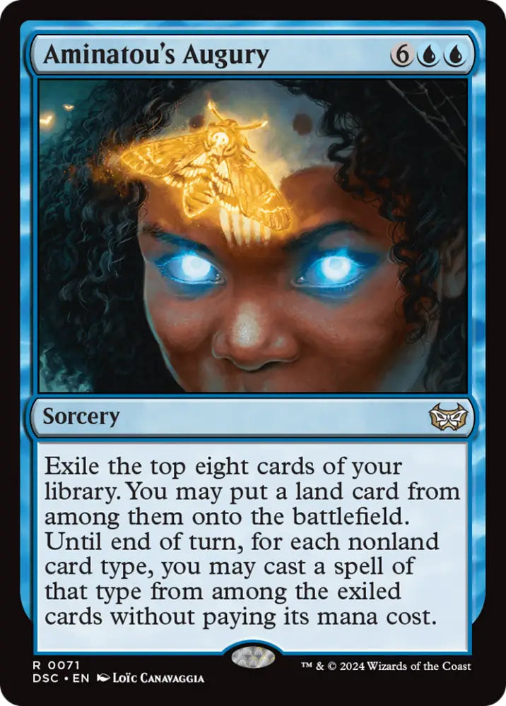 Aminatou’s Augury [Duskmourn: House of Horror Commander] - MTG Single