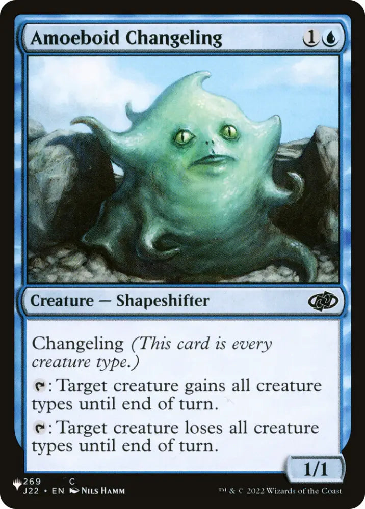 Amoeboid Changeling (J22) [The List] - MTG Single