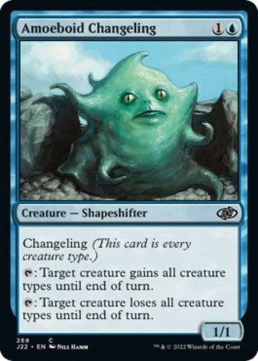 Amoeboid Changeling [Jumpstart 2022] - MTG Single
