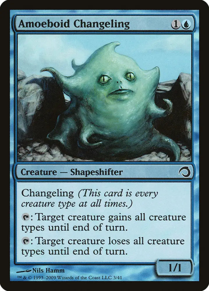 Amoeboid Changeling [Premium Deck Series: Slivers] - MTG Single