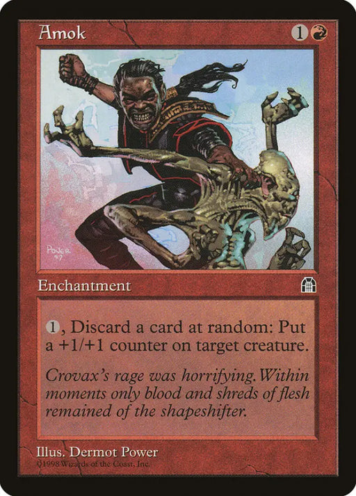 Amok [Stronghold] - MTG Single