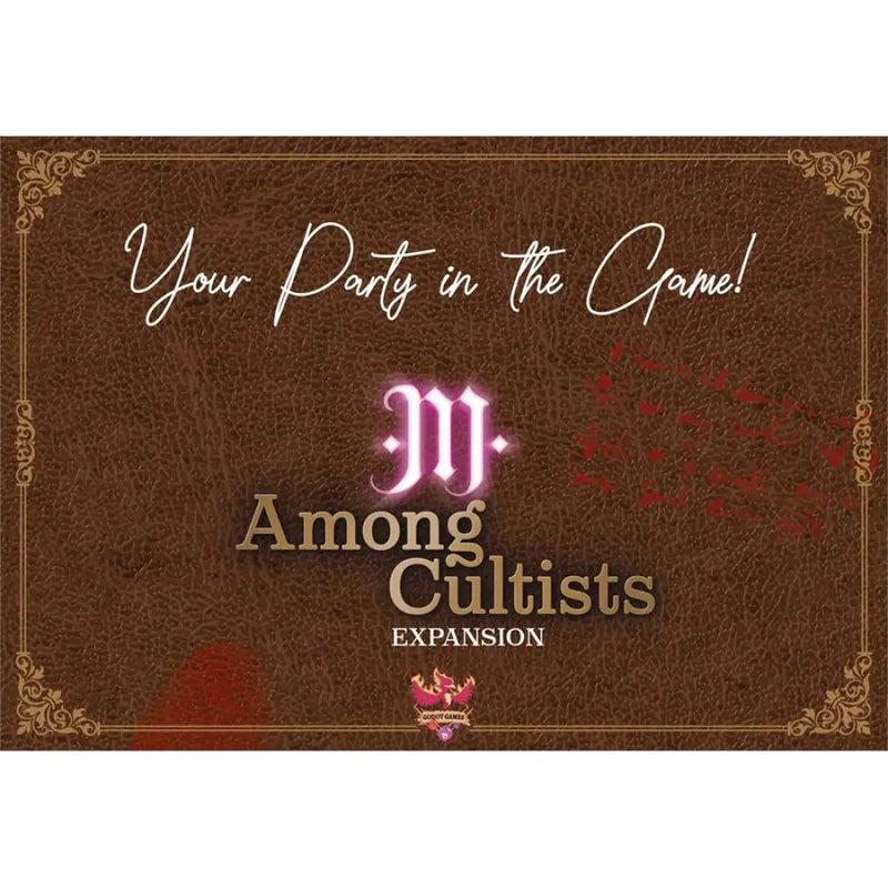 Among Cultists Expansion: Your Party in the Game (EN) - Board Games