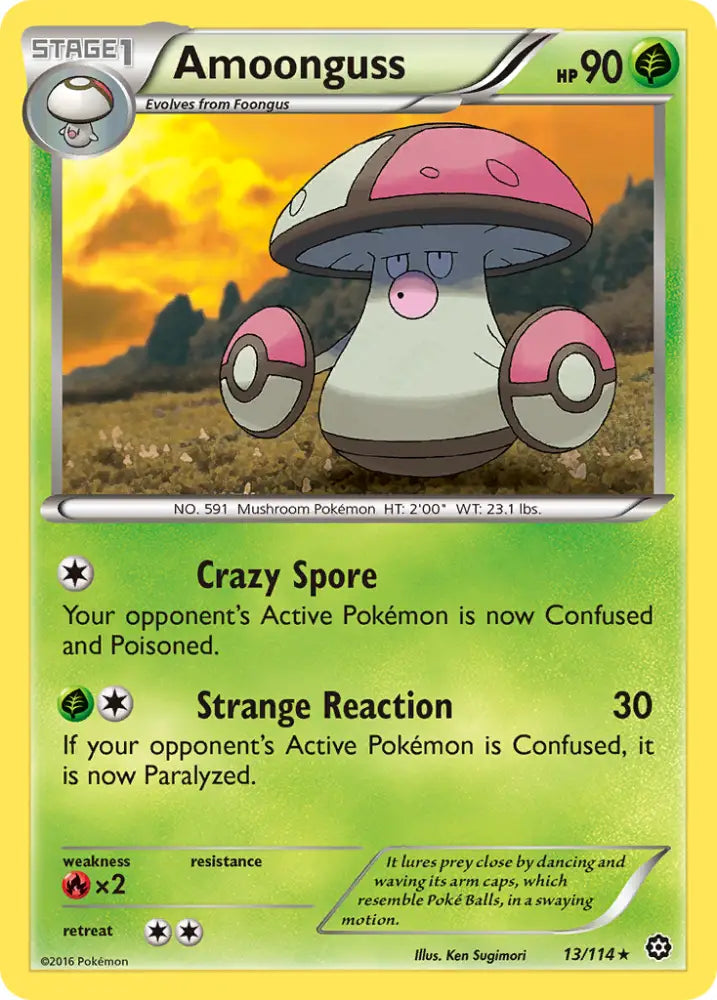 Amoonguss (13/114) [XY: Steam Siege] - Pokemon Single