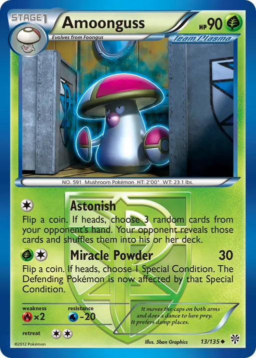 Amoonguss (13/135) [Black & White: Plasma Storm] - Pokemon Single