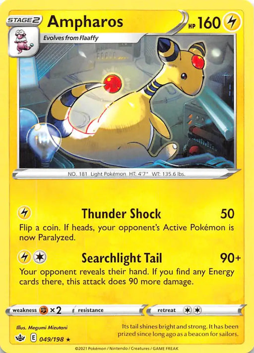 Ampharos (049/198) [Sword & Shield: Chilling Reign] - Pokemon Single
