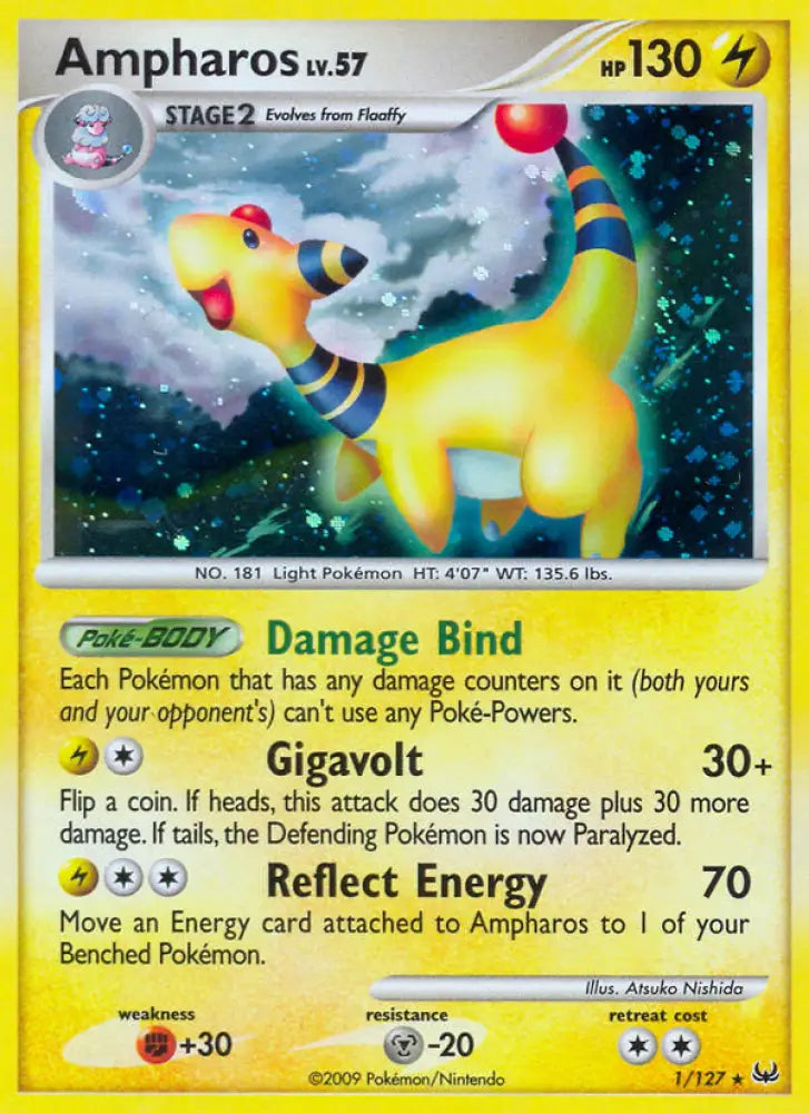 Ampharos (1/127) [Platinum: Base Set] - Pokemon Single