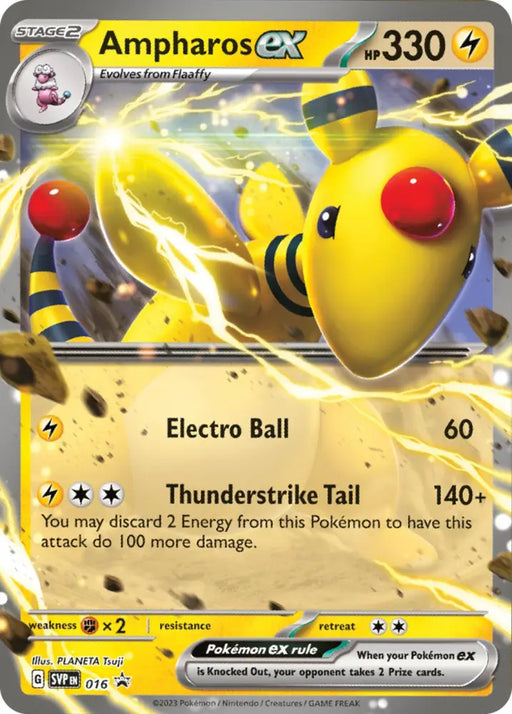 Ampharos ex (016) [Scarlet & Violet: Black Star Promos] - Pokemon Single