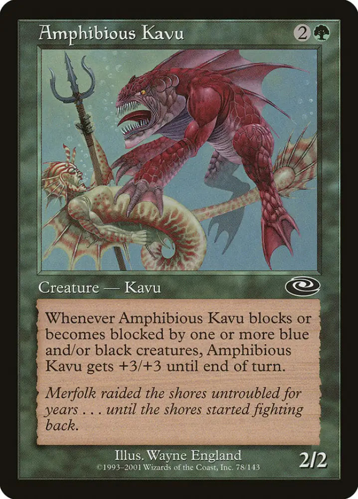 Amphibious Kavu [Planeshift] - MTG Single