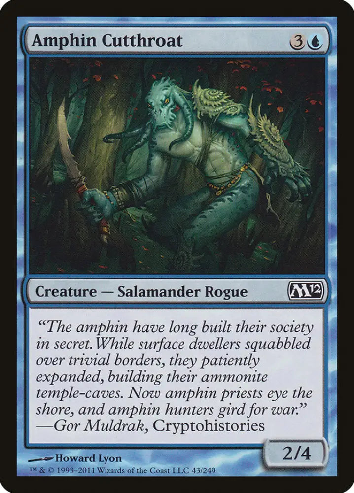 Amphin Cutthroat [Magic 2012] - MTG Single