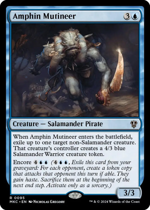 Amphin Mutineer [Murders at Karlov Manor Commander] - MTG Single