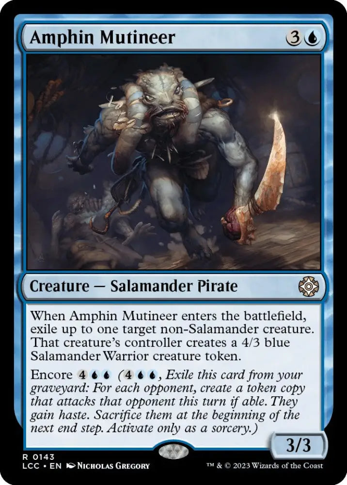 Amphin Mutineer [The Lost Caverns of Ixalan Commander] - MTG Single