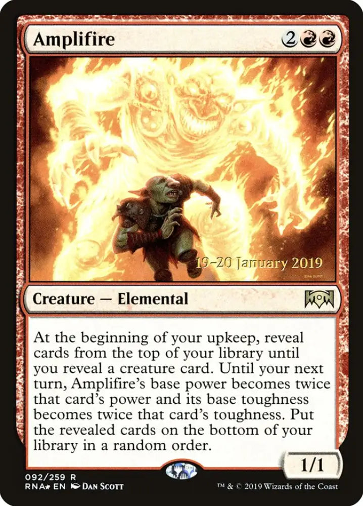 Amplifire [Ravnica Allegiance Prerelease Promos] - MTG Single