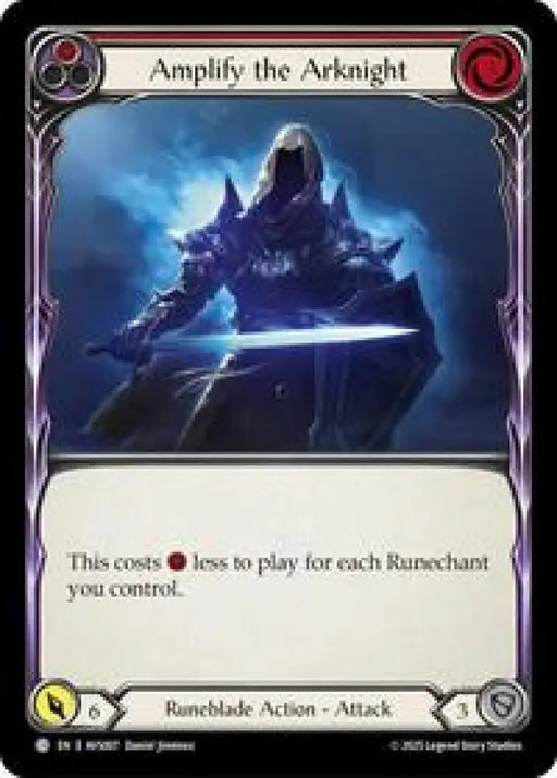 Amplify the Arknight (Red) (AVS007) [Armory Deck: Legends Viserai]