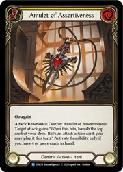 Amulet of Assertiveness [Everfest] 1st Edition Normal - Flesh And Blood Single