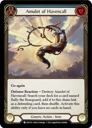 Amulet of Havencall [Everfest] 1st Edition Cold Foil - Flesh And Blood Single