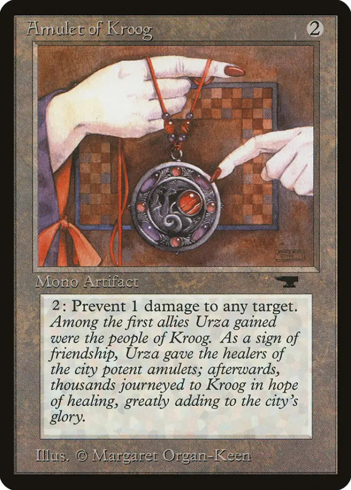 Amulet of Kroog [Antiquities] - MTG Single