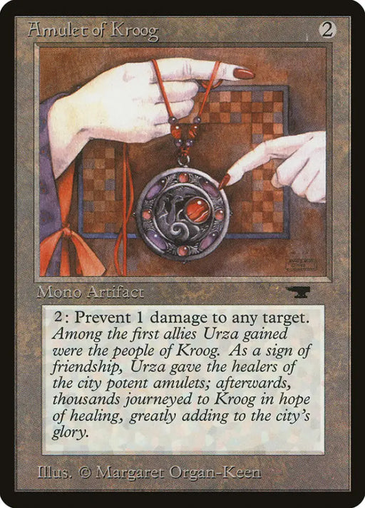 Amulet of Kroog [Antiquities] - MTG Single