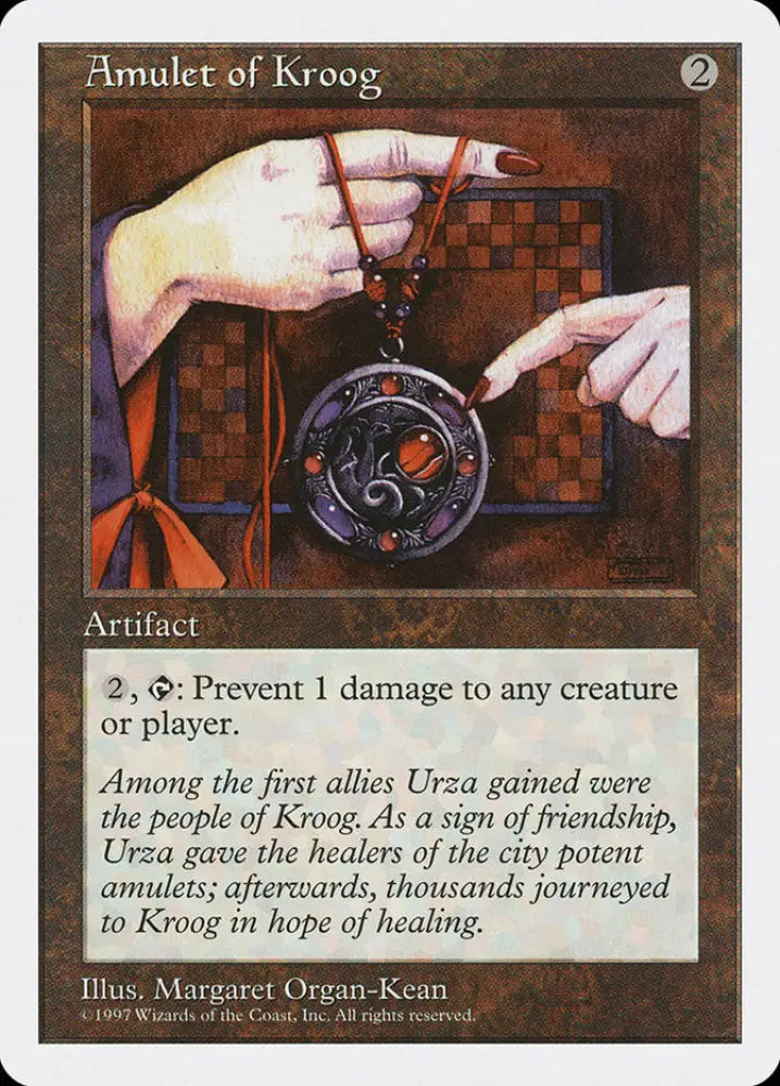 Amulet of Kroog [Fifth Edition] - MTG Single