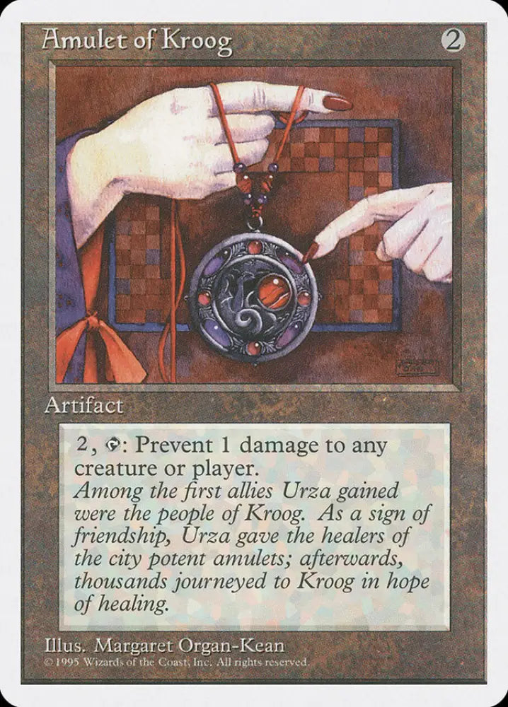 Amulet of Kroog [Fourth Edition] - MTG Single