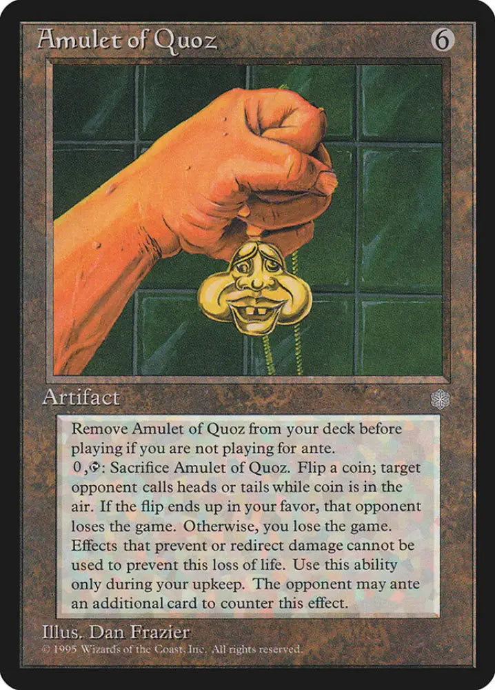 Amulet of Quoz [Ice Age] - MTG Single