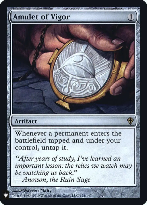 Amulet of Vigor [Mystery Booster] - MTG Single