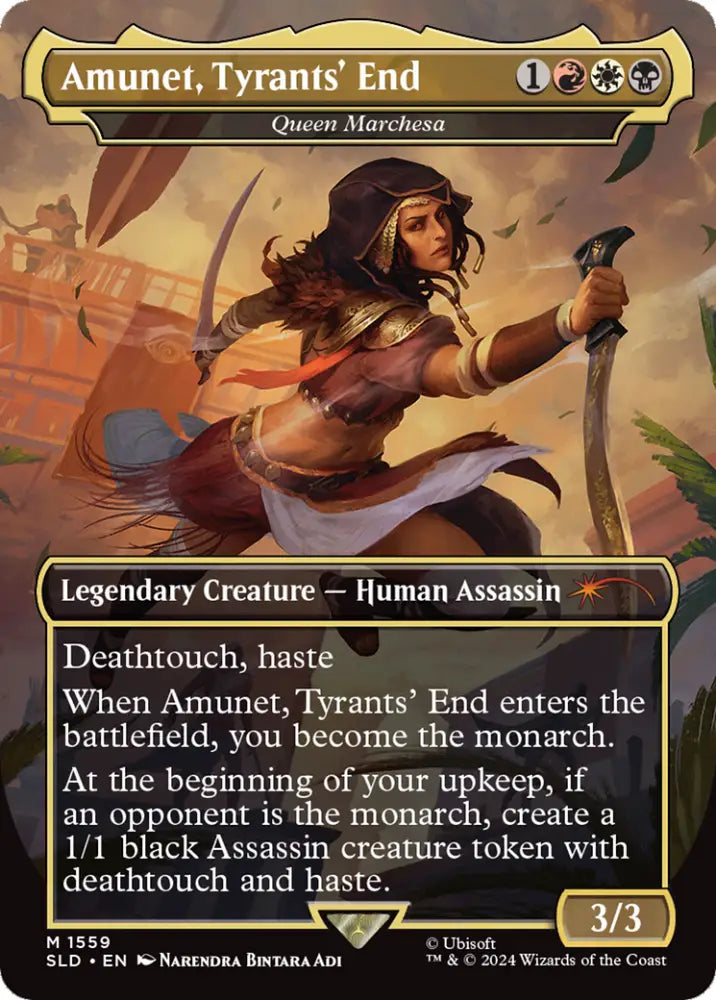 Amunet Tyrants’ End - Queen Marchesa [Secret Lair Drop Series] - MTG Single
