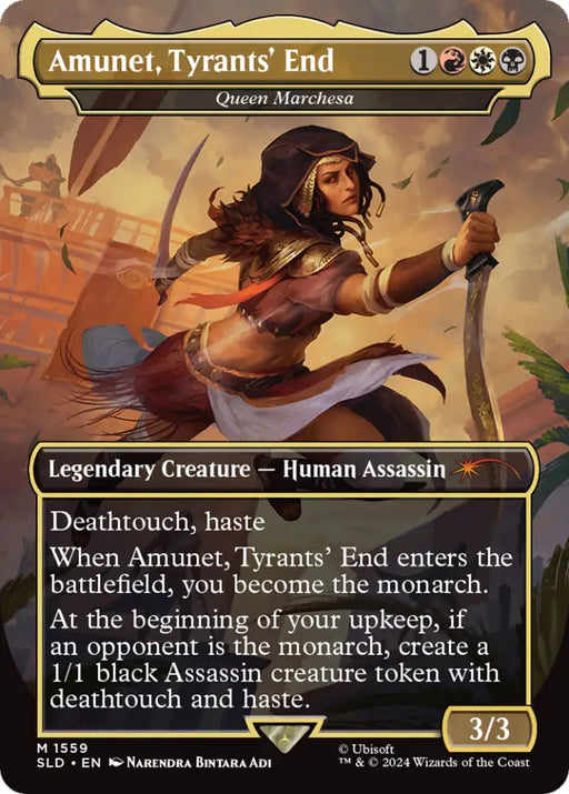 Amunet Tyrants’ End - Queen Marchesa [Secret Lair Drop Series] - MTG Single