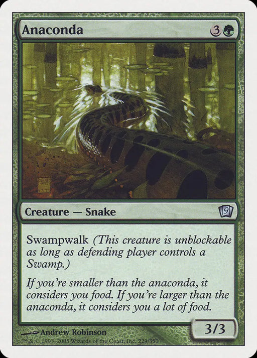Anaconda [Ninth Edition] - MTG Single