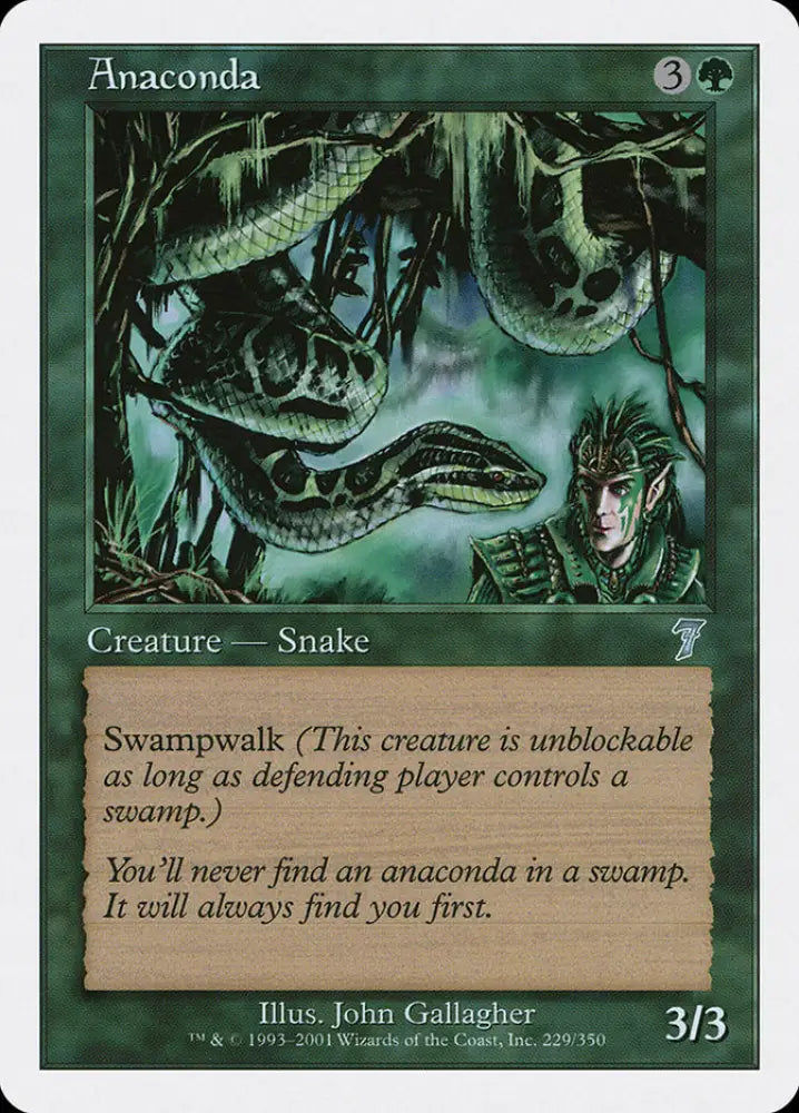 Anaconda [Seventh Edition] - MTG Single