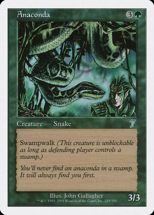 Anaconda [Seventh Edition] - MTG Single