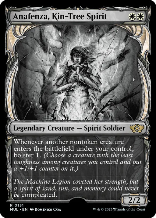 Anafenza Kin-Tree Spirit (Halo Foil) [Multiverse Legends] - MTG Single