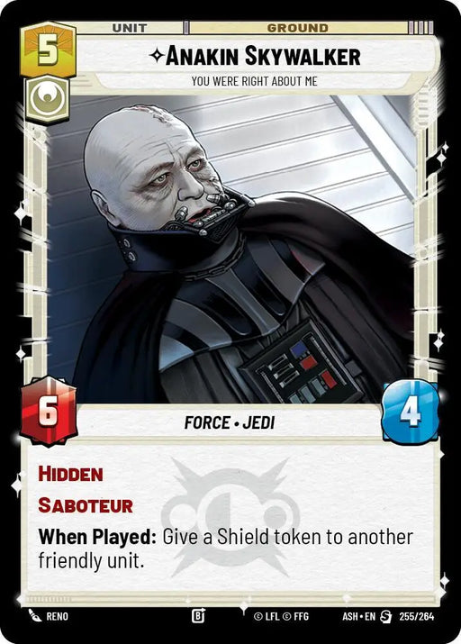 Anakin Skywalker - You Were Right About Me (255/264) [Ashes of the Empire]