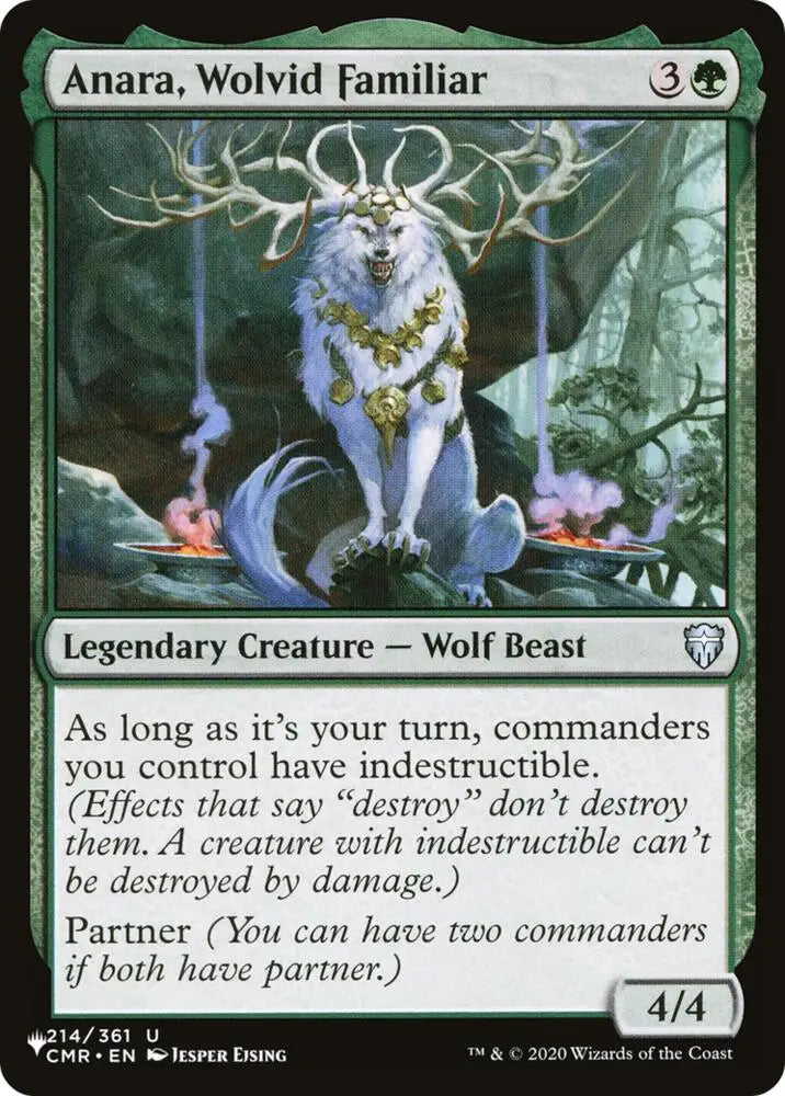 Anara, Wolvid Familiar (214) [The List]