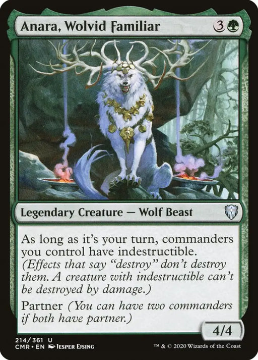 Anara Wolvid Familiar [Commander Legends] - MTG Single