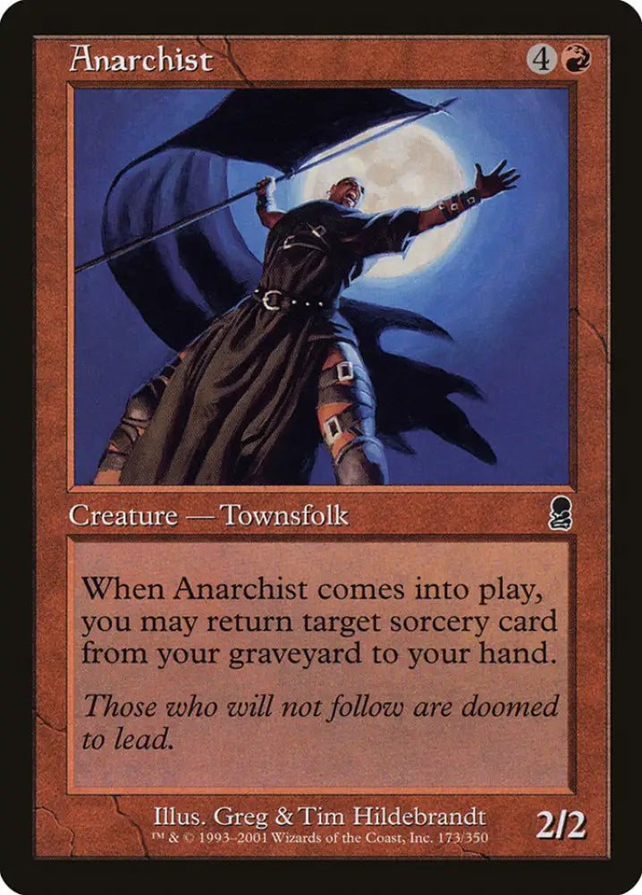 Anarchist [Odyssey] - MTG Single