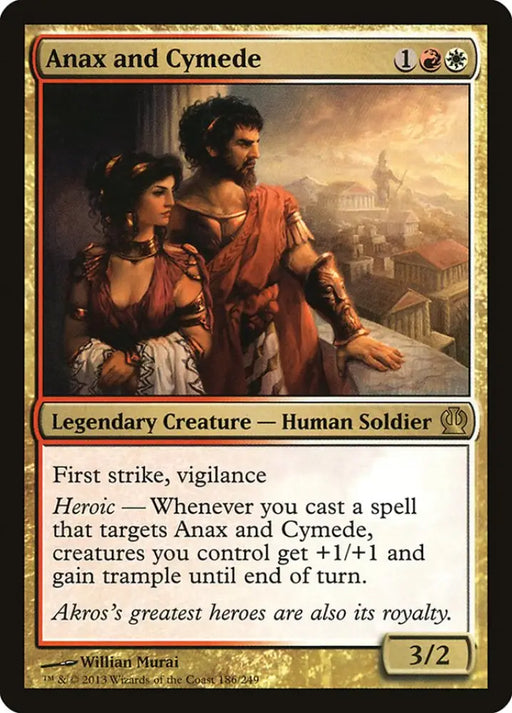 Anax and Cymede [Theros] - MTG Single