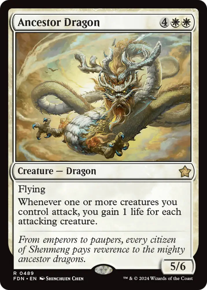 Ancestor Dragon [Foundations] - MTG Single