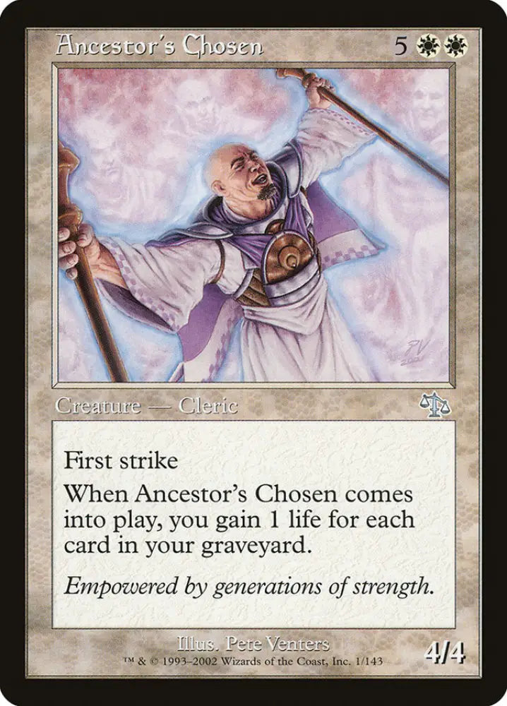 Ancestor’s Chosen [Judgment] - MTG Single
