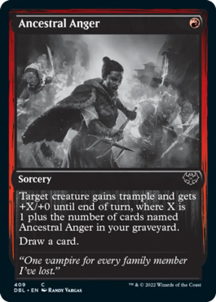Ancestral Anger [Innistrad: Double Feature] - MTG Single