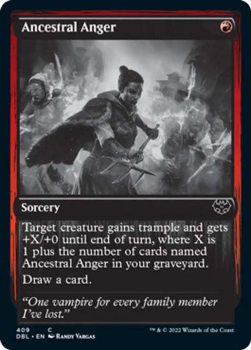 Ancestral Anger [Innistrad: Double Feature] - MTG Single