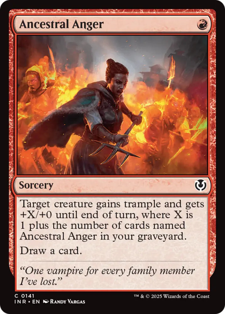 Ancestral Anger [Innistrad Remastered] - MTG Single