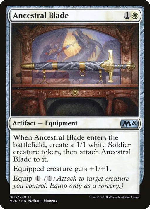 Ancestral Blade [Core Set 2020] - MTG Single